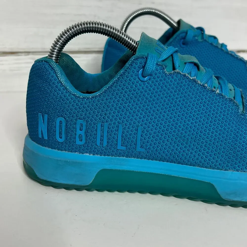 NoBull Superfabric Trainer Sneakers Blue Women's Shoe Size 8.5